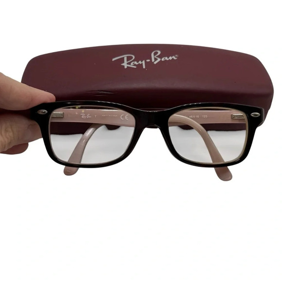Ray Ban RB 1531 3580 46 16 125 prescription glasses frames rectangle small frame - Picture 1 of 5
